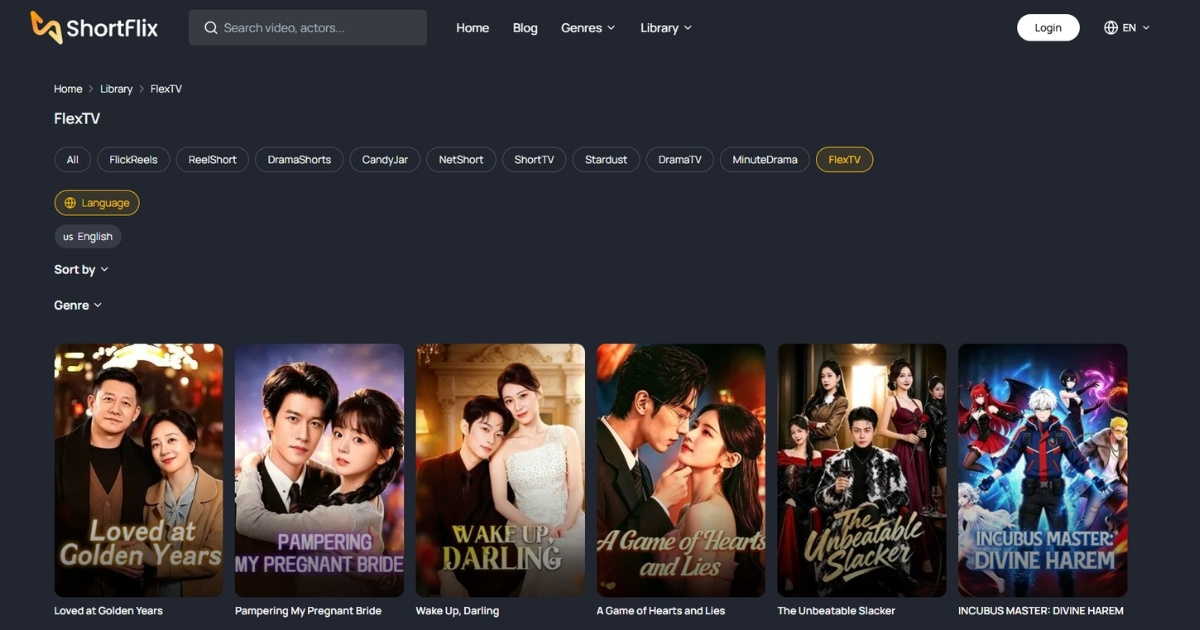 What is FlexTV on ShortFlix?
